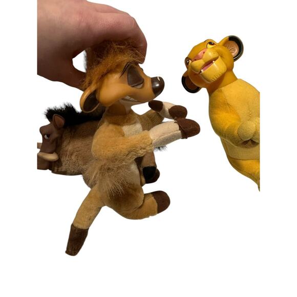 Disney Applause The Lion King Stuffed Plushes PVC Head Lot Of 6 - Picture 5 of 16